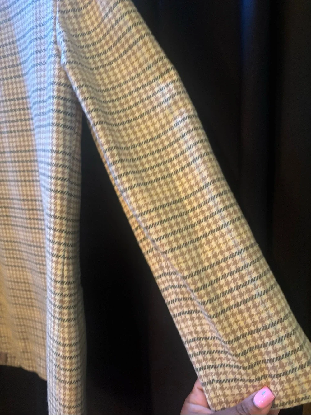 Savannah plaid blazer